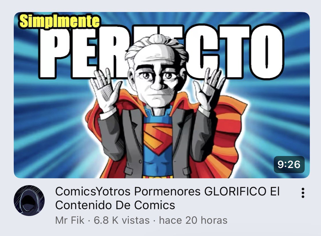 Luis Archundia (el ComicsYotros Pormenores) tweet media