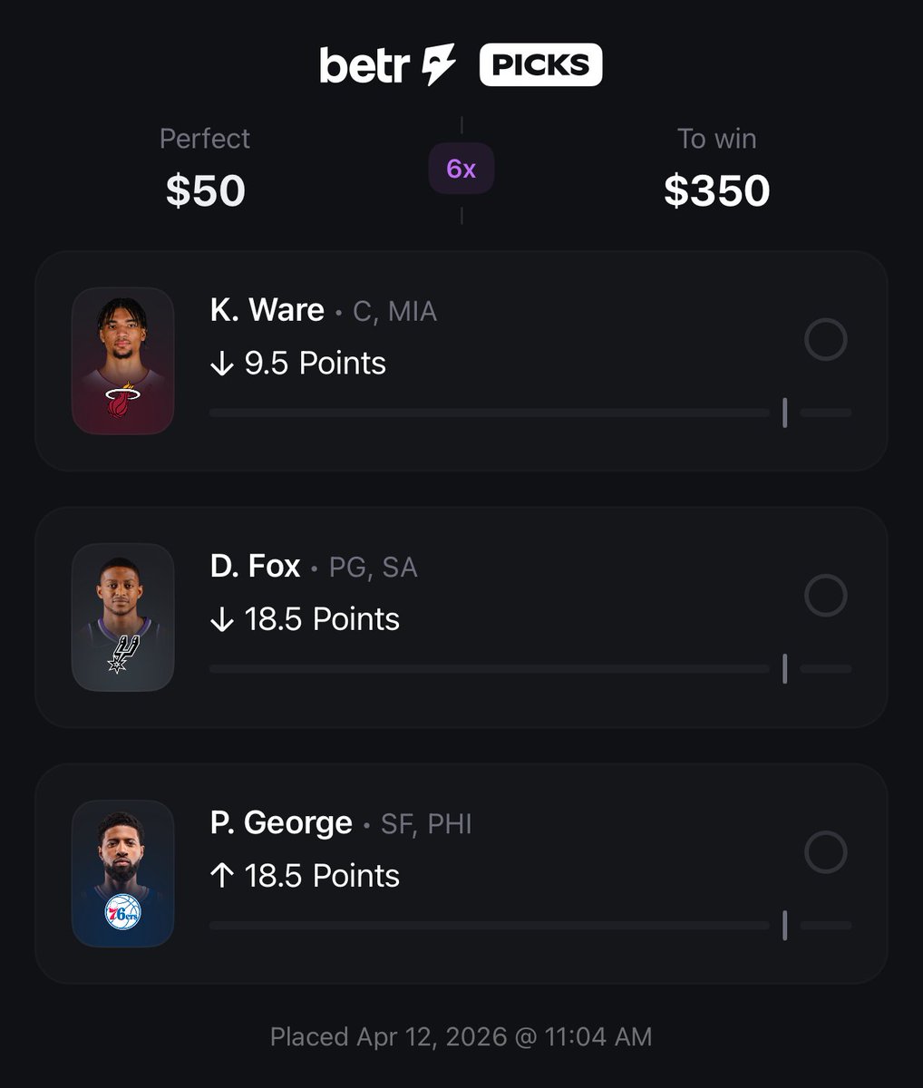 GhostEVplays's tweet image. 🏀 Betr Picks 20% Boost

⚾️ +600 (FV +458.08)
+EV: 25.44%
Playing: 0.31 Unit Promo Max

#betr #picks #sports #nba #mlb #nhl
