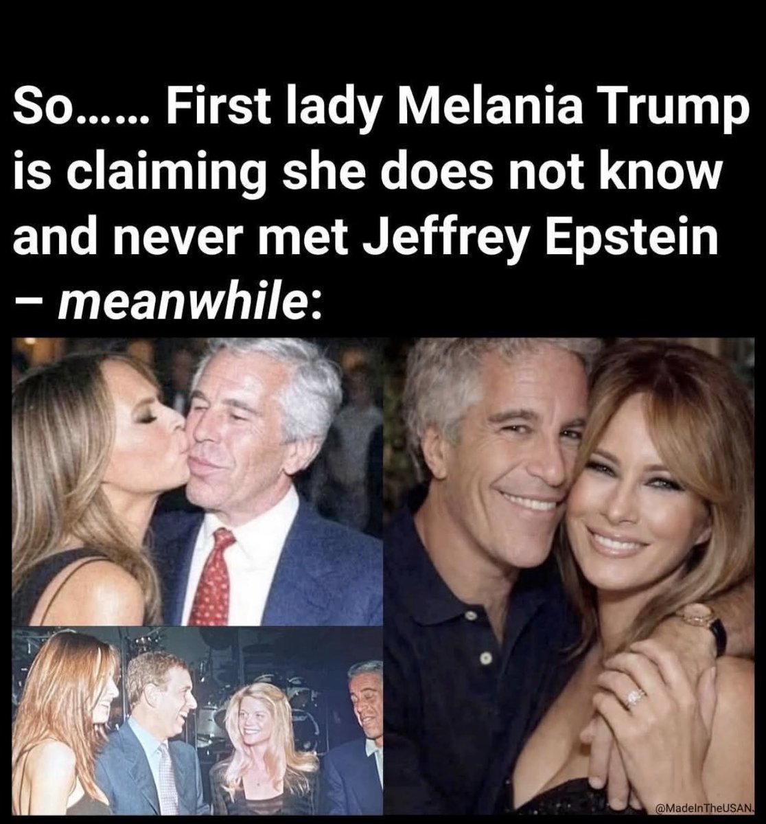 AnnieForTruth's tweet image. Melania is a LIAR!
