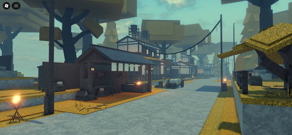Real4mf's tweet photo. Completed Japanese inspired village🍁

Full showcase in discord (link in bio)
#ROBLOX #RobloxDevs #EnvironmentArt #LevelDesign https://t.co/v2gnDzlu5n