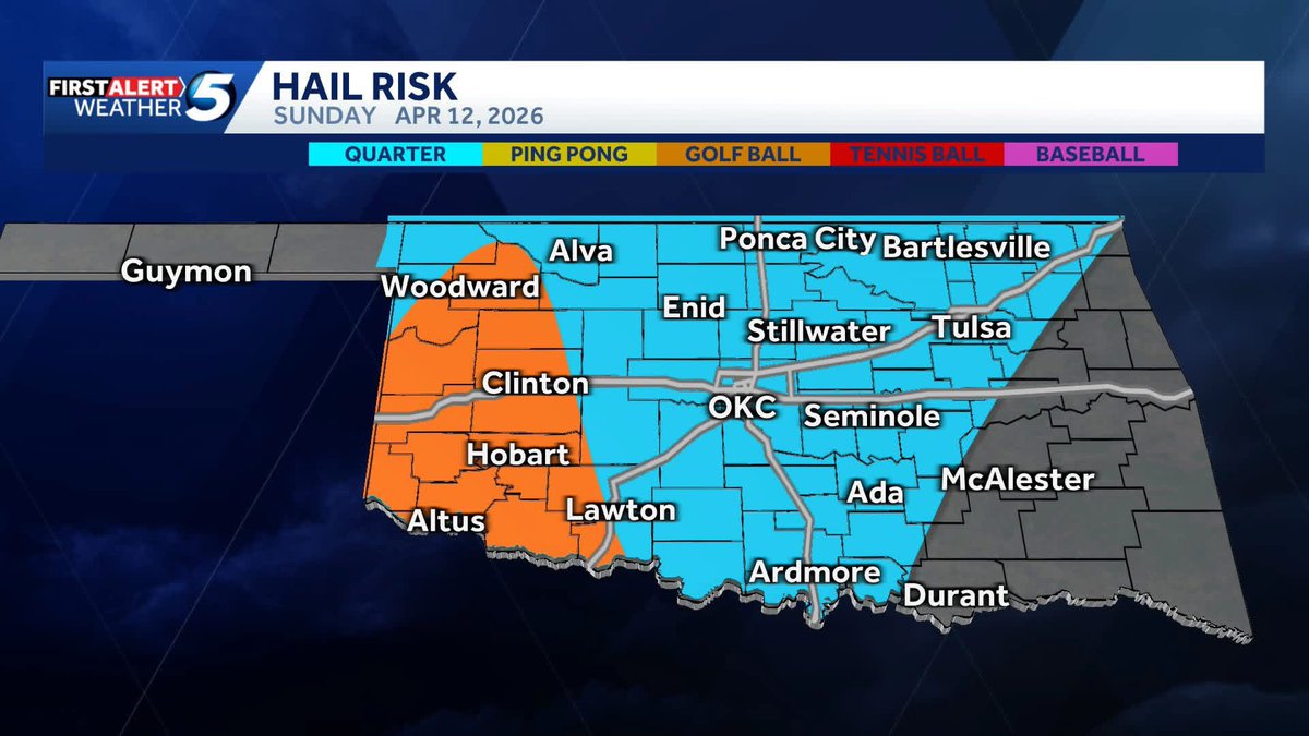mikaylasmithwx's tweet image. Here's the deal. There is a chance for more storms this afternoon, but it is conditional. *IF* storms clear out fast enough this morning, and the atmosphere is able to recover, storms go up in western OK by 4pm-5pm. #okwx #storms