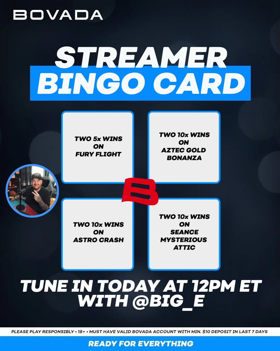 Bovada Casino tweet media