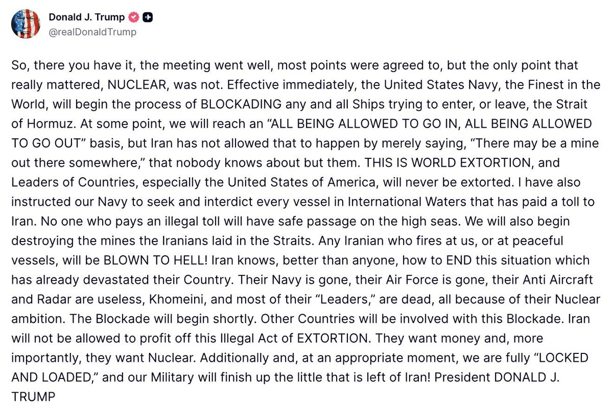 Clandestine tweet media