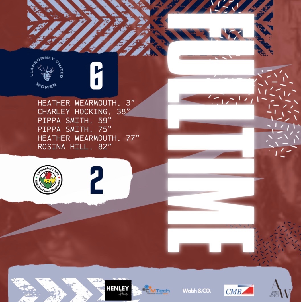 llanutd_women's tweet photo. Dominant second half sees us claim all 3 points! 🦌 https://t.co/vgWi6618zn