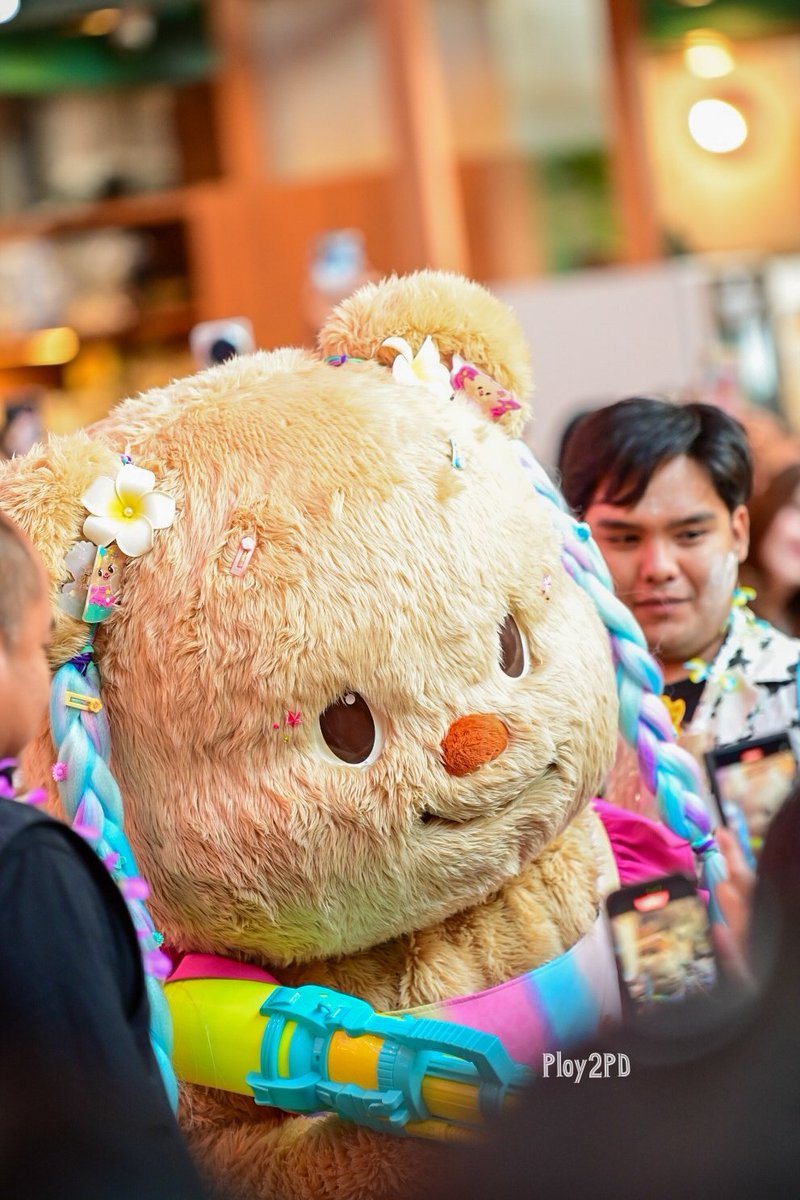 รีวิวการไปหาน้องเนยครั้งแรก น้องเนยฉีดน้ำเข้าหน้า เข้าปากมัมเต็มๆ แม่นมาก 😂🔫 #Butterbear #ด้อมน้องเนย