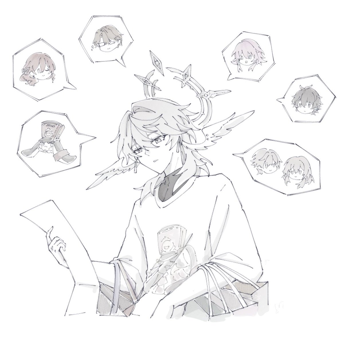 とりのこ tweet media