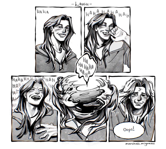 don't you hate it when you laugh so hard your eye falls out :/ 