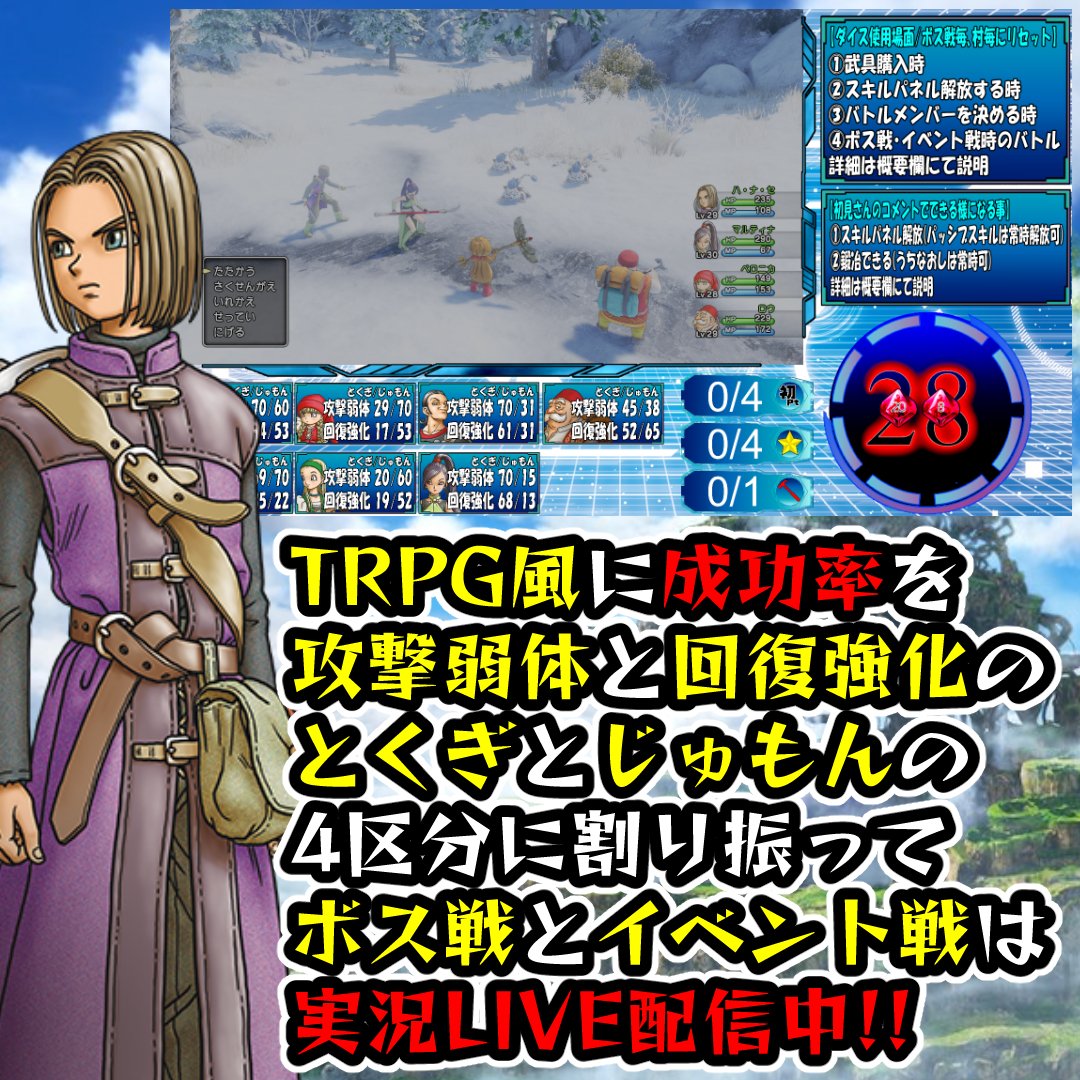 みつき🎲【ダイスでTRPG風ゲーム実況者】 tweet media