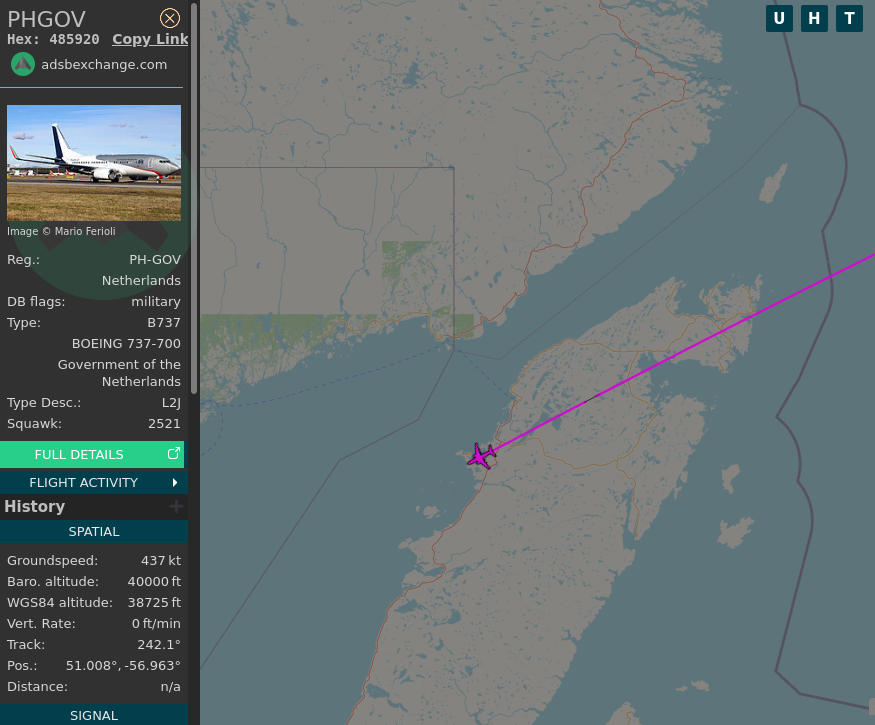 Hé waar is de PH-GOV? tweet media
