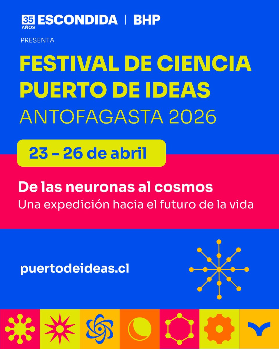 VitrinaNorte's tweet photo. @min_ciencia @puertodeideas El Observatorio Europeo Austral (ESO) realizará el sábado 25 de abril de 2026 una visita pública nocturna a su Observatorio Paranal, ubicado en la comuna de Taltal, a aproximadamente 130 kilómetros al sur de Antofagasta y a 2.635 metros sobre el nivel del mar en la Cordillera de la Costa del desierto de Atacama. La actividad forma parte de su participación en el Festival de Ciencias Puerto de Ideas Antofagasta 2026.

Contexto institucional
En marzo de 2026, con motivo del Día de la Astronomía en Chile, ESO inició un programa de visitas nocturnas públicas en sus observatorios de La Silla y Paranal. Esta iniciativa amplía el programa histórico de visitas diurnas, vigente desde hace décadas, que ha recibido del orden de miles de visitantes anuales. El nuevo esquema contempla varias fechas al año asociadas a hitos como el Festival Puerto de Ideas, el Día del Patrimonio y actividades de divulgación científica.

La segunda visita nocturna
La visita programada para el 25 de abril tendrá una duración aproximada de tres horas. Durante el recorrido, los asistentes podrán observar la apertura de los telescopios del Very Large Telescope (VLT) al atardecer. Sujeto a condiciones operacionales, se contempla el ingreso a una de las Unidades de Telescopio del VLT y a la Residencia de Paranal. La actividad finaliza con una observación guiada del cielo a ojo desnudo, enfocada en la identificación de objetos visibles según la época del año.

Logística y condiciones de participación
El traslado se realizará en autobús desde Antofagasta, con salida a las 14:30 horas y retorno desde Paranal a las 19:50 horas. La actividad es gratuita, con cupos limitados a 40 personas, asignados por orden de inscripción a partir del 16 de abril. No está permitido el acceso en vehículos particulares. El punto de encuentro será informado únicamente a los participantes confirmados.

La visita está recomendada para mayores de 8 años. El transporte es proporcionado exclusivamente por la organización para quienes cuenten con inscripción validada.

El Observatorio Paranal y el Very Large Telescope
El Observatorio Paranal fue inaugurado en 1996 y constituye uno de los principales centros de observación astronómica a nivel mundial, debido a las condiciones atmosféricas del desierto de Atacama. Entre sus instalaciones destacan el Very Large Telescope (VLT), su interferómetro (VLTI), el Visible and Infrared Survey Telescope for Astronomy (VISTA) y el VLT Survey Telescope (VST).

El VLT está compuesto por cuatro telescopios principales con espejos de 8,2 metros de diámetro y cuatro telescopios auxiliares móviles de 1,8 metros. Estos pueden operar de forma individual o combinada mediante interferometría, técnica que permite alcanzar resoluciones angulares significativamente superiores a las de un telescopio único.

Sobre el Festival Puerto de Ideas
Puerto de Ideas es un evento de divulgación científica que se realiza anualmente en Antofagasta, reuniendo a investigadores, académicos y comunicadores. La participación de ESO en su edición 2026 refuerza la vinculación entre la infraestructura científica instalada en la región y la comunidad.

Restricciones y datos de seguridad
La cobertura de telefonía móvil en el observatorio es limitada o inexistente. Por razones de seguridad, no se permite el ingreso de personas con marcapasos a áreas cercanas a los telescopios debido a posibles interferencias electromagnéticas. Se recomienda asistir con ropa abrigada, ya que las instalaciones operan en rangos de temperatura entre 5 y 11 °C.

Inscripciones
Las inscripciones estarán disponibles desde el 16 de abril de 2026 a través del sistema habilitado por el Festival Puerto de Ideas. Los cupos son limitados y se asignan por orden de registro. La evidencia de convocatorias previas indica alta demanda y rápida ocupación de los cupos disponibles.