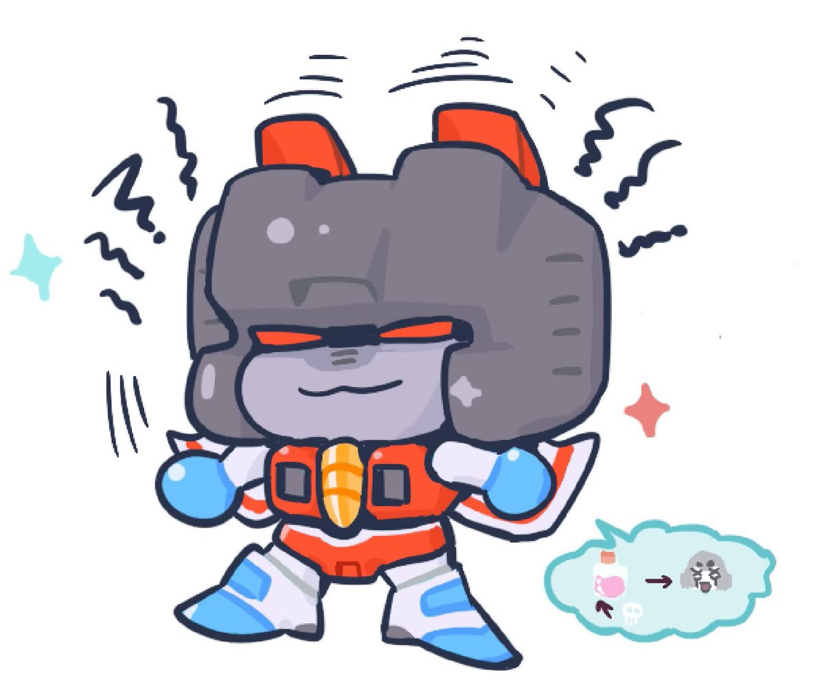 Choithieee's tweet photo. 一个人上路太安全了，带上这个吧
#Transformers  #Starscream https://t.co/W47syTMbct