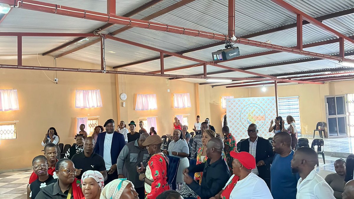 EFF_Limpopo's tweet image. ♦️In Pictures♦️

EFF Limpopo Provincial Secretary and Convener Cmsr Kgothatso Mogoane together with the subregional Election Task Force and branch leadership visited Hosana Worship Church in ward Ward 12

#registertovoteeff.org.za