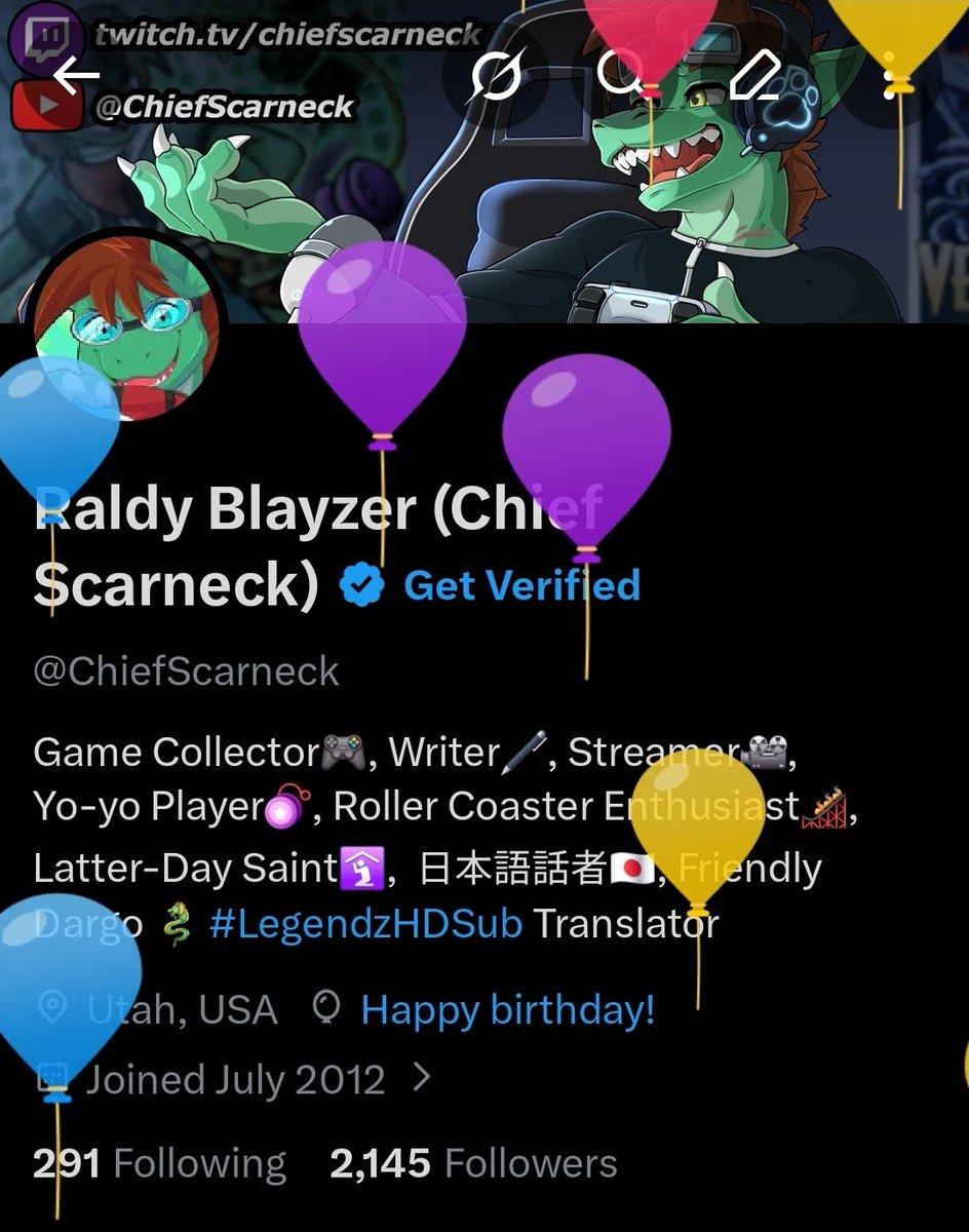 Raldy Blayzer (Chief Scarneck) tweet media