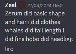 Nfgjexh's tweet photo. @PHANTOMPAWZZZ leaving some stuff in here but zerum was known to be very strange in certain situations. I've been trying to tell people since she avoided accountability for any actions and even made people lie to protect her own ass in posts, saying its just 'misogyny' being the reason https://t.co/DDBiUDItv4