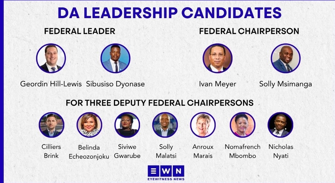 Thane_HRH's tweet photo. @IvynSambo This is who put their hat in the ring. Quite diverse. https://t.co/38ySstKSph