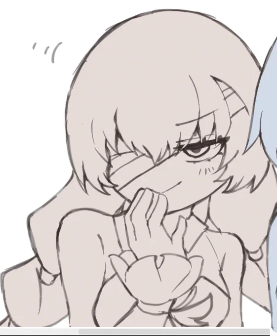 良い感じの悪い顔(途中) 