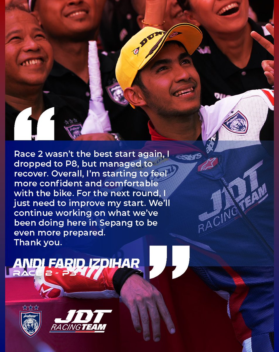 JDT Racing Team tweet media