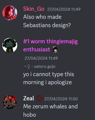 Nfgjexh's tweet photo. @PHANTOMPAWZZZ leaving some stuff in here but zerum was known to be very strange in certain situations. I've been trying to tell people since she avoided accountability for any actions and even made people lie to protect her own ass in posts, saying its just 'misogyny' being the reason https://t.co/DDBiUDItv4