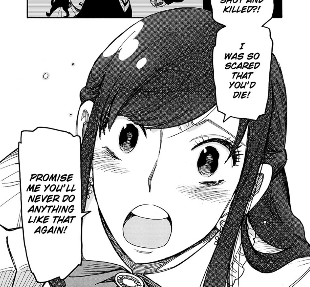 Is it just me or does Loid's POV of Yor here have the same kind of filter thing as Damian's POV of Anya??? 

HE'S SO IN LOVE