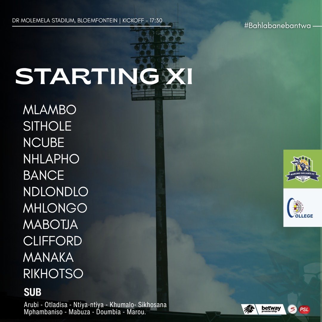 MARUMO GALLANTS FC tweet media