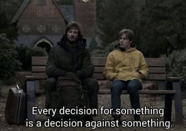 Literariium's tweet photo. Every decision https://t.co/OaB44WhUV5