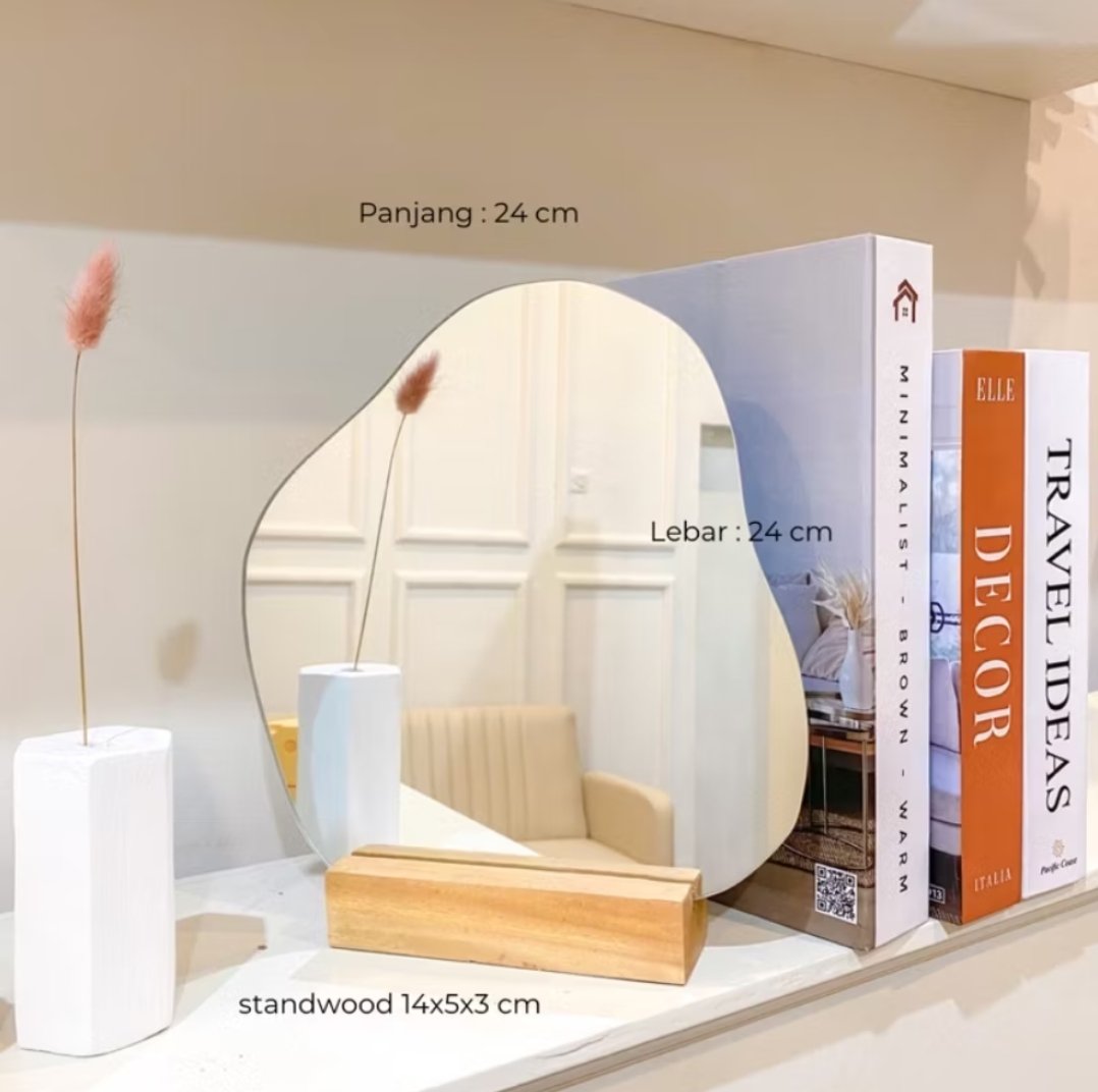Irregular Aesthetic Mirror 🪞
Ready (limited) stock, bisa co lewat 🍊
Bisa DM langsung yaaa