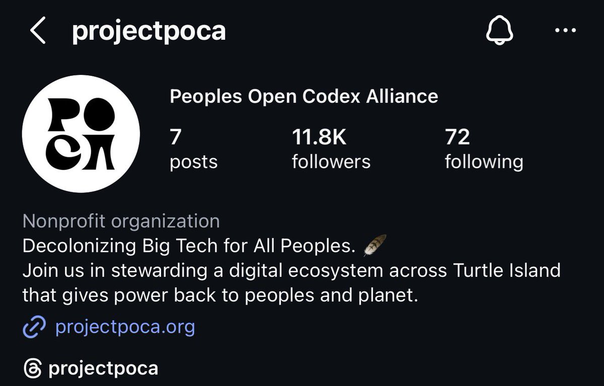 RODEOWOLVES's tweet image. All indigenous people across turtle island should check out POCA 🪶