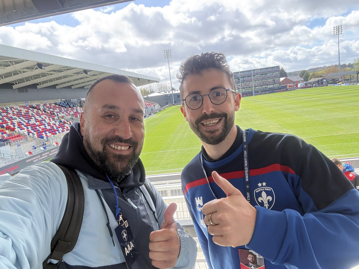 AGroundsss's tweet photo. That concludes a mad weekend 

Two national league games in one day 

Today my first ever rugby league game. 

Absolutely top day at @WTrinityRL 

Been a busy one, a crazy one, but I’ve loved every moment of it. 

Making content is my life, a hobby I love and passionate for. 

Who knows where this road will take me but when you love something so much anything is possible. 

What a weekend 🙌