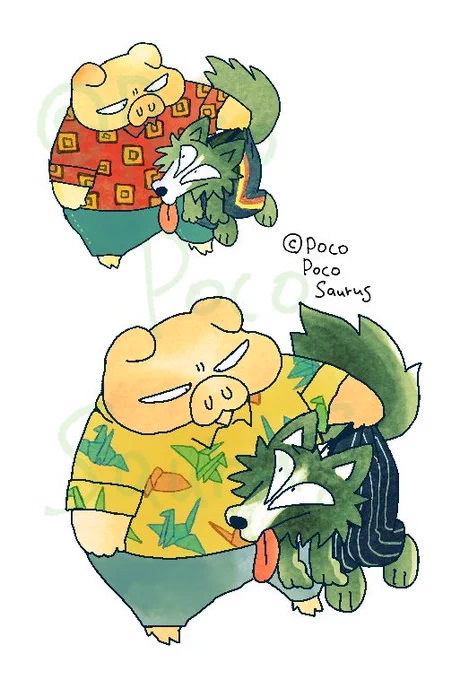 #三男と狼