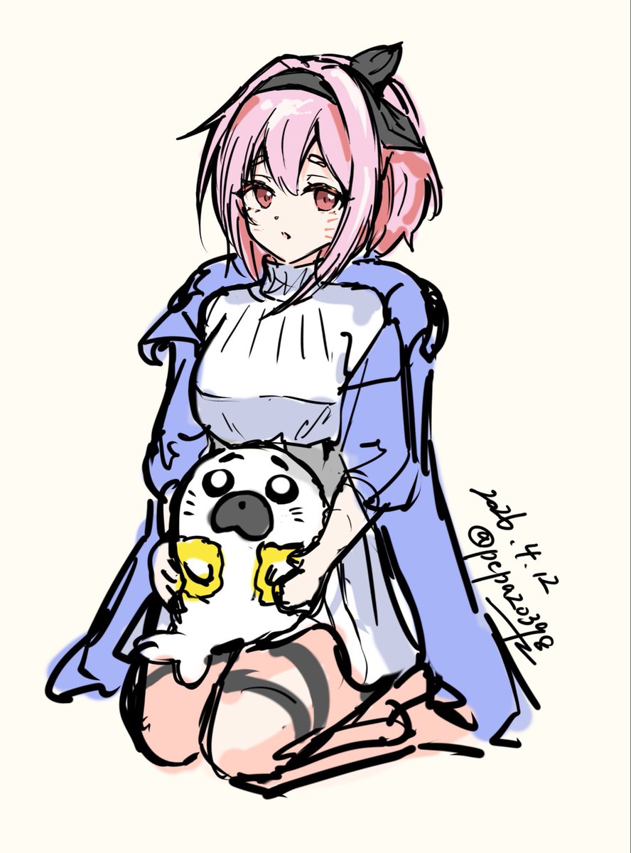 #アークナイツ版深夜の真剣お絵かき60分一本勝負 
プリンさん
