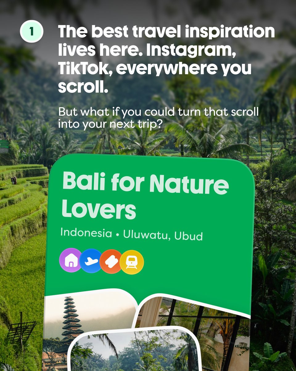 planaway_'s tweet photo. travel is broken.

you get inspired on tiktok,
plan across 10 tabs,
and book somewhere else.

we’re fixing that.

→ discover Aways
→ customize them
→ book instantly

all in one place.

join the beta ↓ https://t.co/heeZHj8oFh