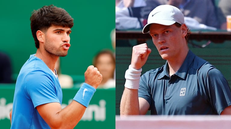 RicardoAcciardi's tweet photo. Sinner es el nuevo número 1 del mundo, venció a Alcaraz 7-6 y 6-3 en Montecarlo https://t.co/Umy1gsk4I3