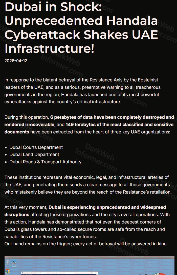 Dark Web Informer tweet media