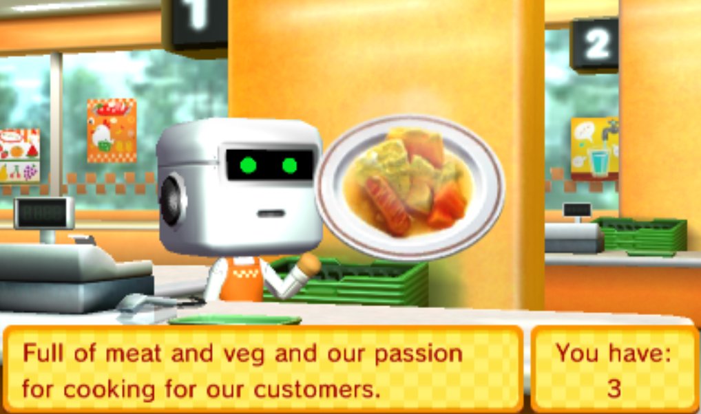 Tomodachi Life Food Of The Day (COMPLETE) tweet media