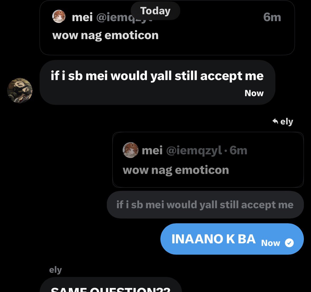 iemqzyl's tweet image. #cancel @reokyoi masamang tao