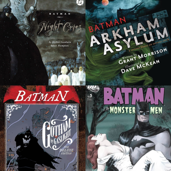 ZeroYear97's tweet image. My top 4 Batman comics