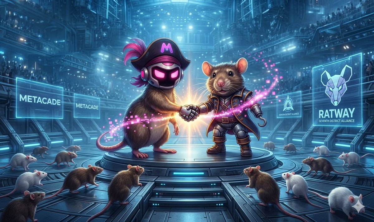 Rachy_Rachy1234's tweet image. @Metacade_ isn’t playing… it’s taking over 🔥
Stack crystals 💎, dominate games, then slide into Ratway 🐀
Mint. Train. Race. Win. 🏁

Real players already know — this is where champions are built 🚀
#Metacade #Ratway 

Join the dropzone.metacade.co ratway.co