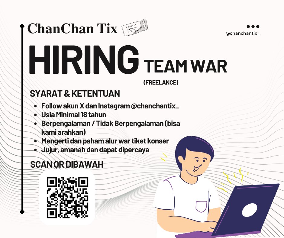 𝑪𝒉𝒂𝒏𝑪𝒉𝒂𝒏 𝑻𝒊𝒙 | JASWAR JASTIP TIKET tweet media