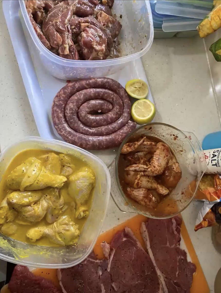SagewaseSouthAh's tweet photo. Let me braai this meat like how Clayton cooked Elon
Sundays are for Cooking indeed at Home and on X๐ฅ๐๐ฝ๐คฃ
#SundayBraai #ShisaNyama #BraaiTime #Boerewors #SouthAfrica #BraaiVibes #Lekker #Mzansi #SoloBraai #Vayolance https://t.co/uSMaRUl1kZ