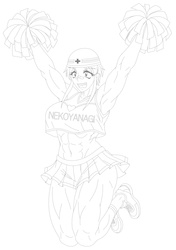 おタカさんの仮線画はこれくらいにして今日は床につきましょうネ(:8[  ] 