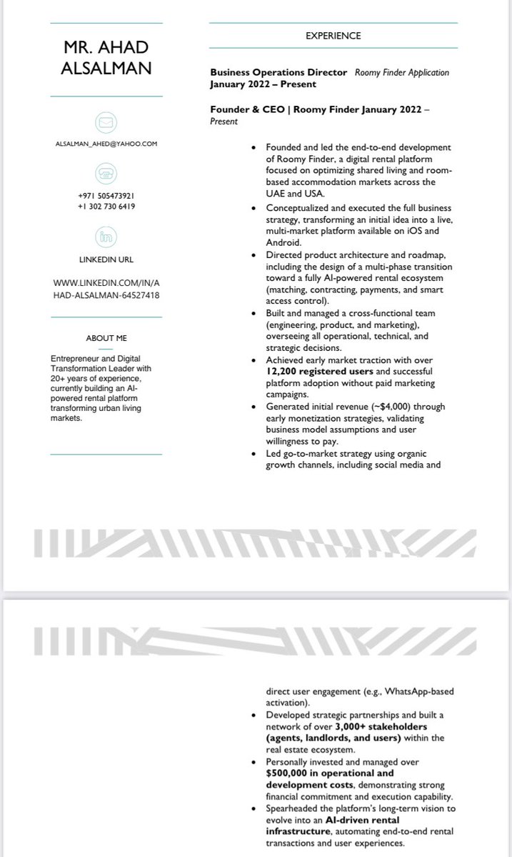 AHAD - business development consultant tweet media