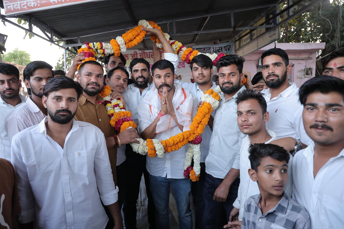 withabhinsui's tweet image. विधानसभा क्षेत्र चाकसू के युवा साथियों का हृदय की गहराइयों से आभार।

#IYC #youth