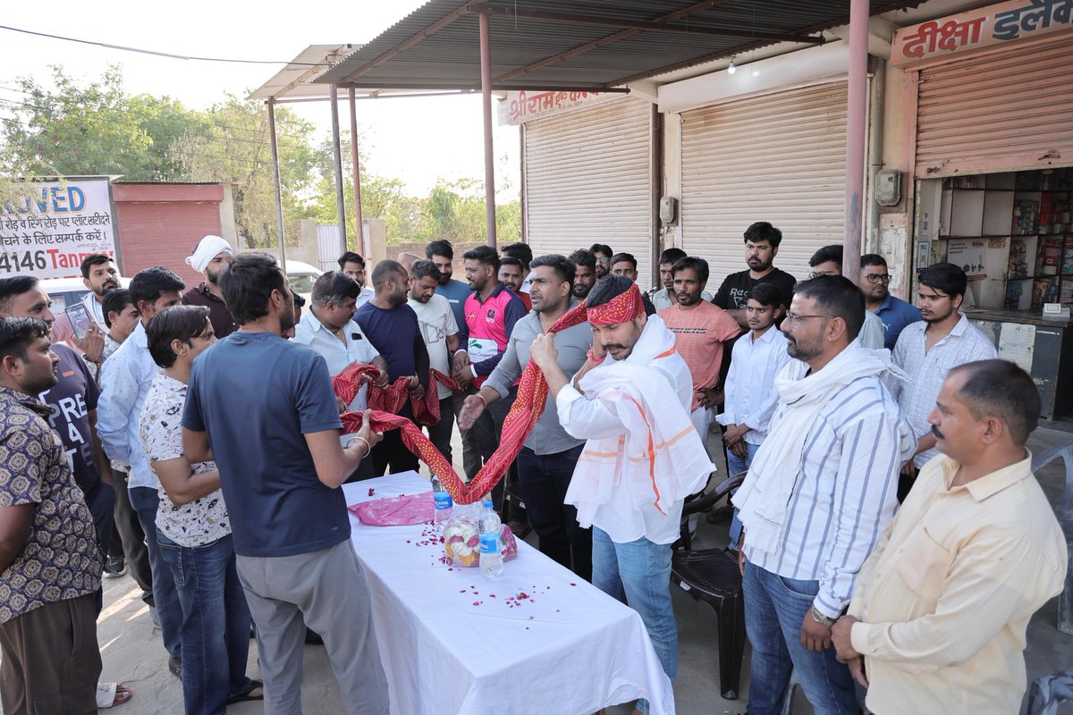 withabhinsui's tweet image. विधानसभा क्षेत्र चाकसू के युवा साथियों का हृदय की गहराइयों से आभार।

#IYC #youth