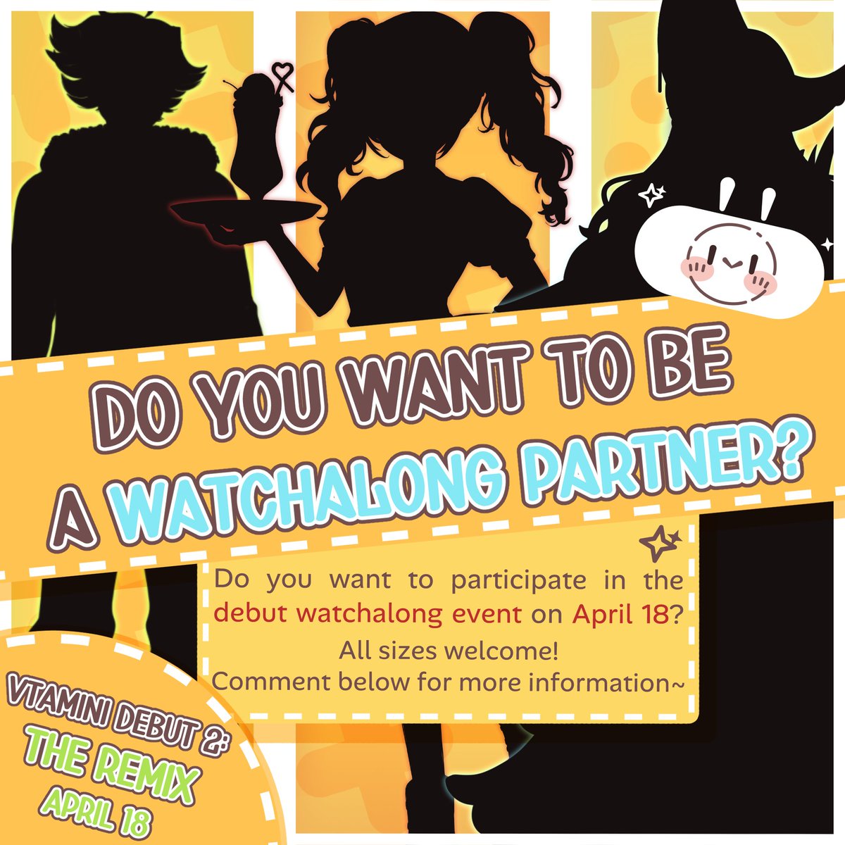 Vtamini Vtuber Group | DEBUT 2: The Remix, Apr 18 tweet media