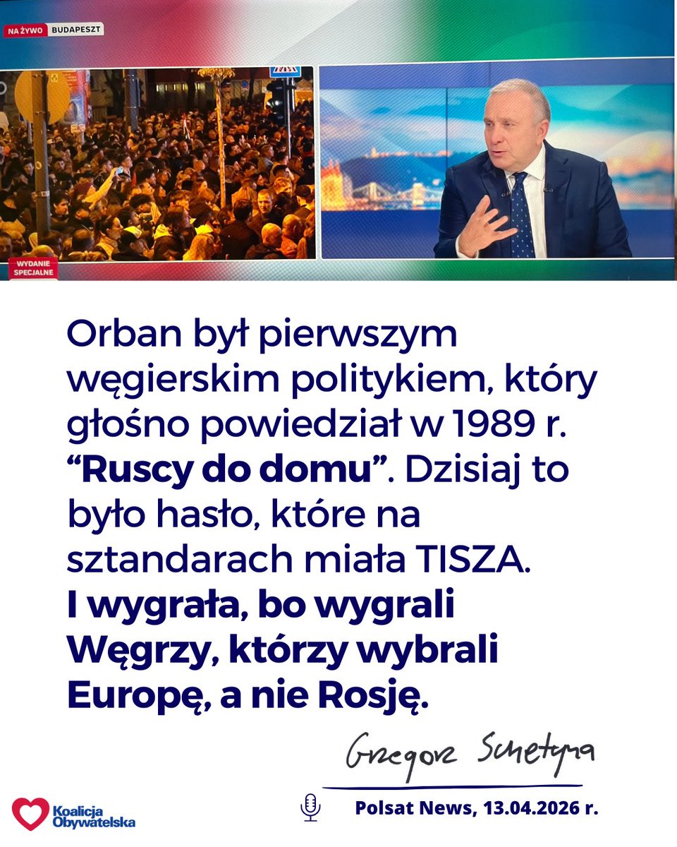 Grzegorz Schetyna tweet media