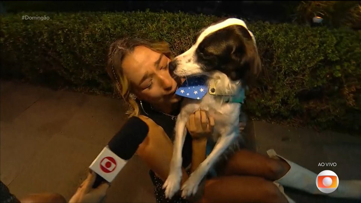 SAMIRA REENCONTRANDO O LINDOLFO AO VIVO #BBB26 #Domingão