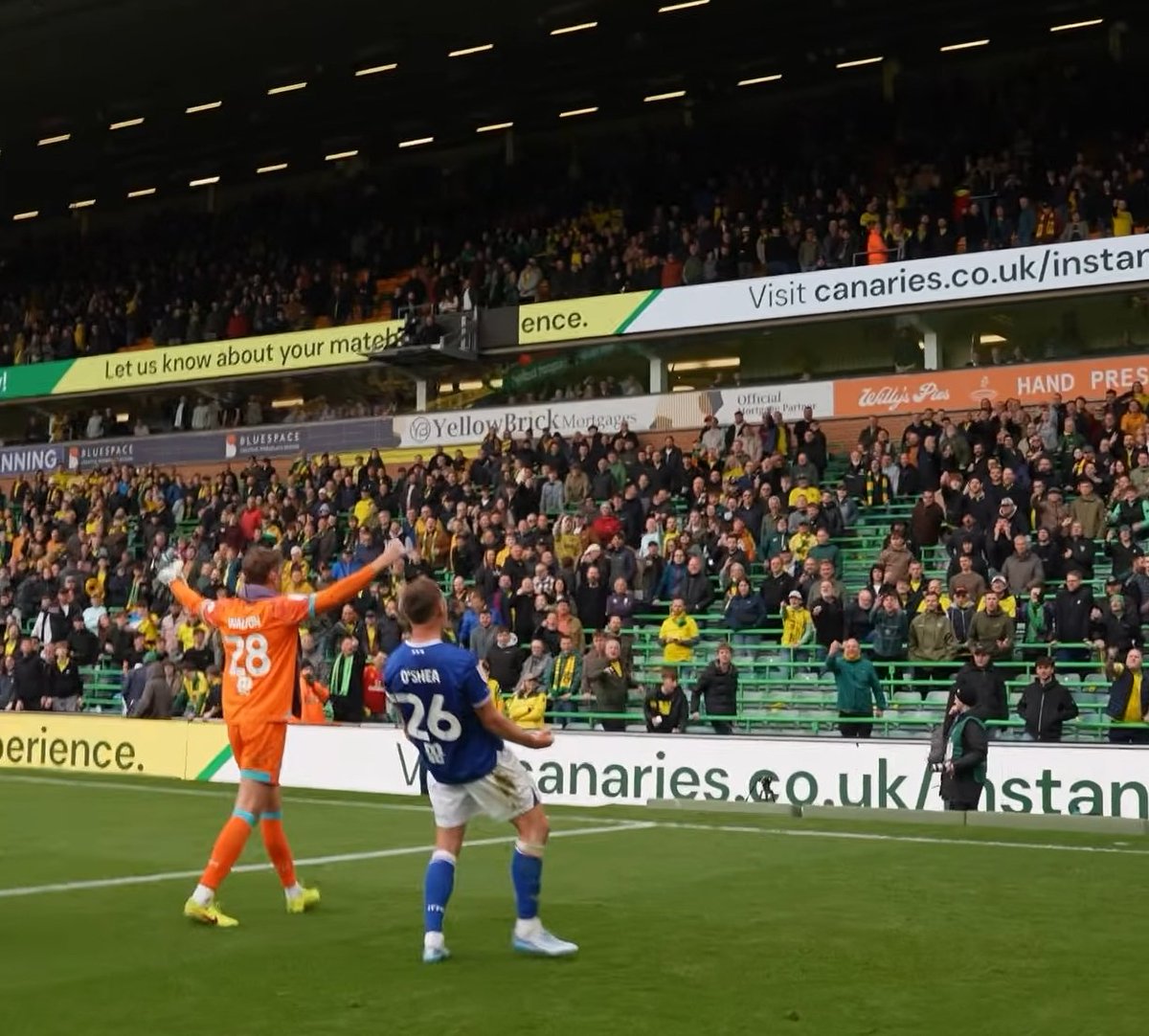 New header locked 🔒  

What a weekend man. Don't want it to end.

#itfc #ncfc