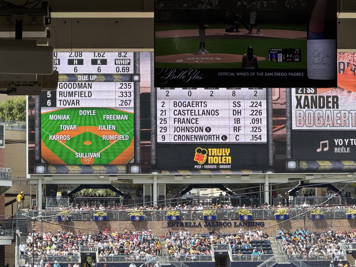 scott_mcclain's tweet photo. @thestevenwoods @Padres I know Stammen likes to change the lineup around but not sure this is correct at catcher… https://t.co/D57l5DDoAI
