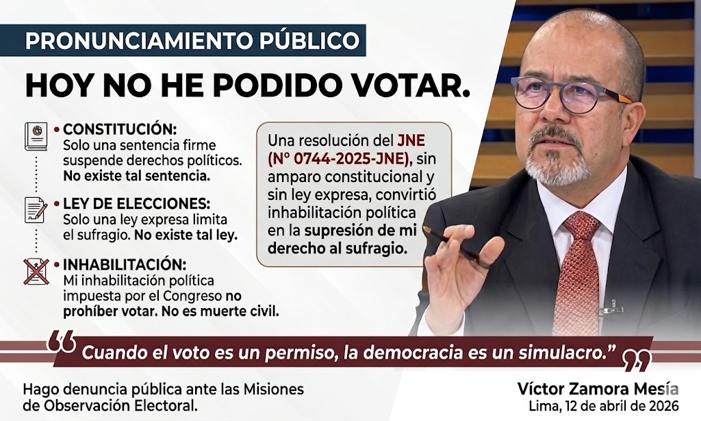 Victor Zamora Mesía tweet media
