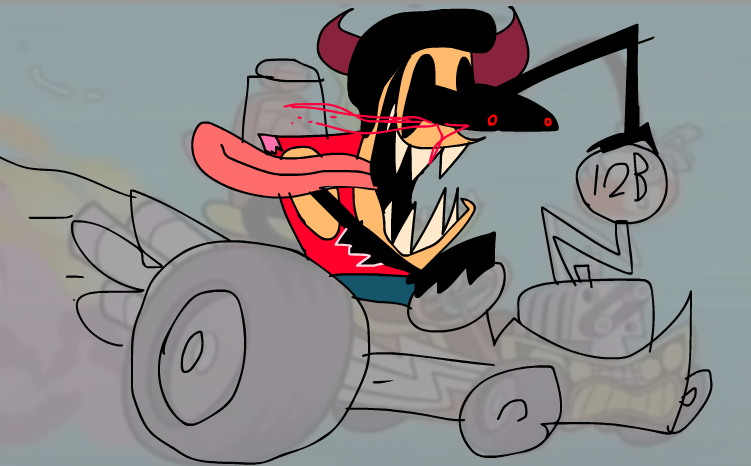 tomahawk  going really super FAST like:  "WOAH